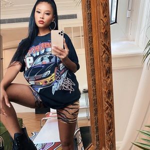 Roberts Oversized Nascar Tee Shirt